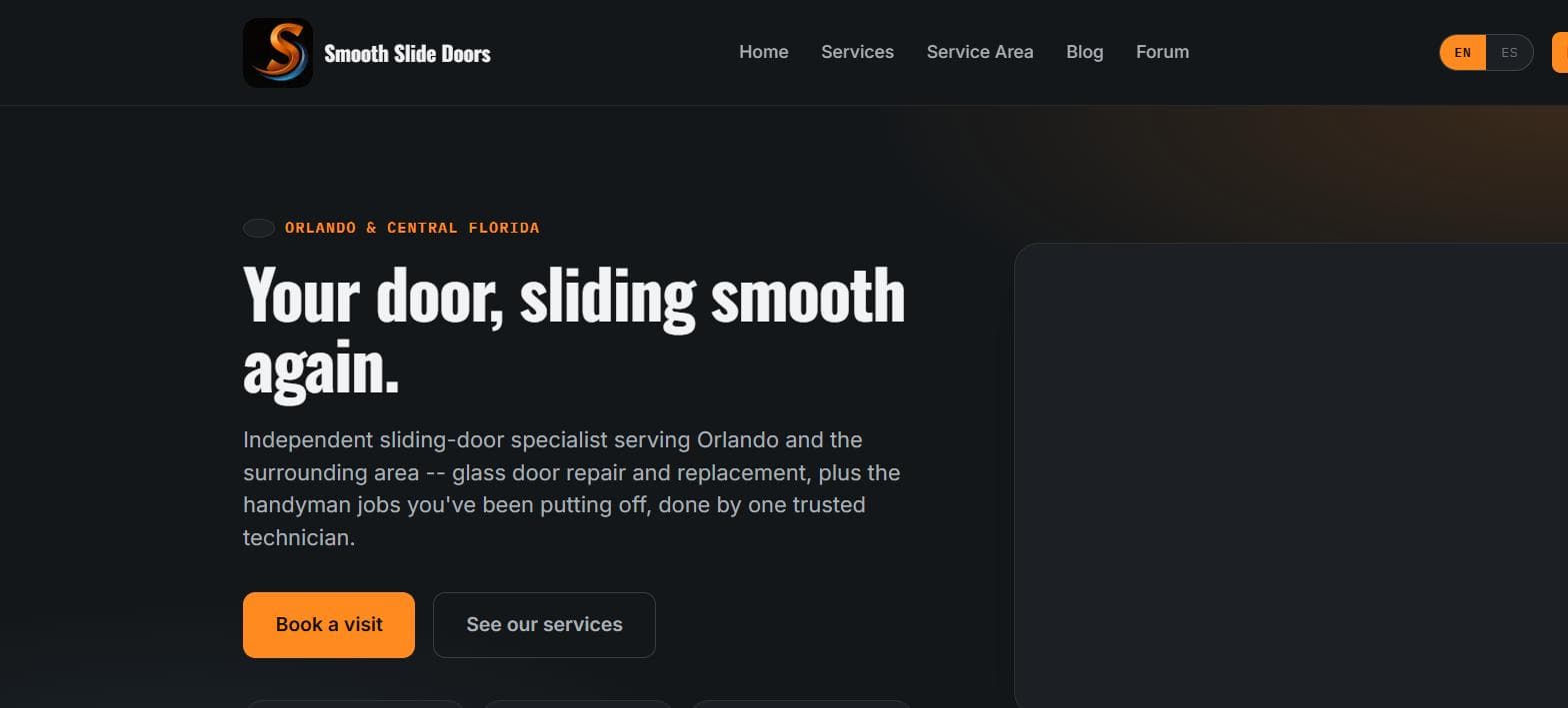 Smooth Slide Doors